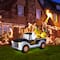 Glitzhome® 8ft. Lighted Inflatable Truck With Jack-O-Lantern Pumpkins Décor
